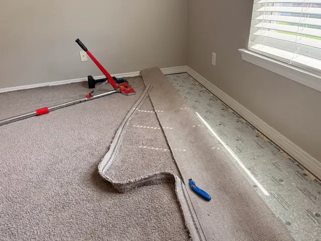 CEK Carpet Tile Water Damage — customer photo 2