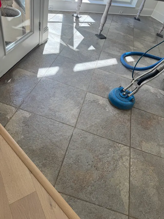 CEK Carpet Tile Water Damage — customer photo 3