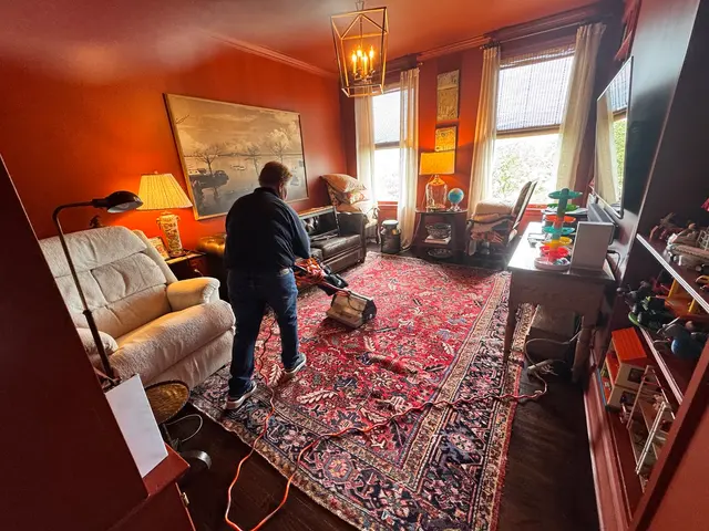 Customer photo of work by Oxi Fresh Carpet Cleaning, from Mary McNulty's review