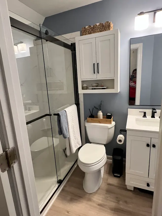 Customer photo of work by Five Star Bath Solutions of Raleigh, from stephanie young's review
