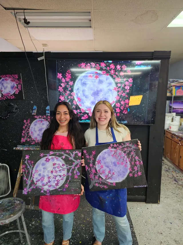 Customer photo of work by Flying Colors Paint Night, from Hexadonia's review