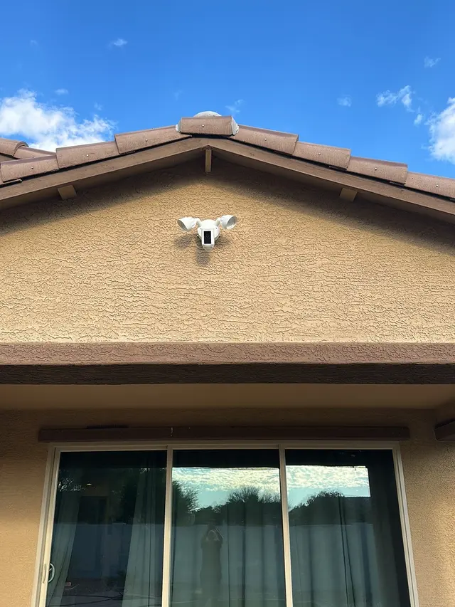 Customer photo of work by Vale City Electric, from Erika Darby's review