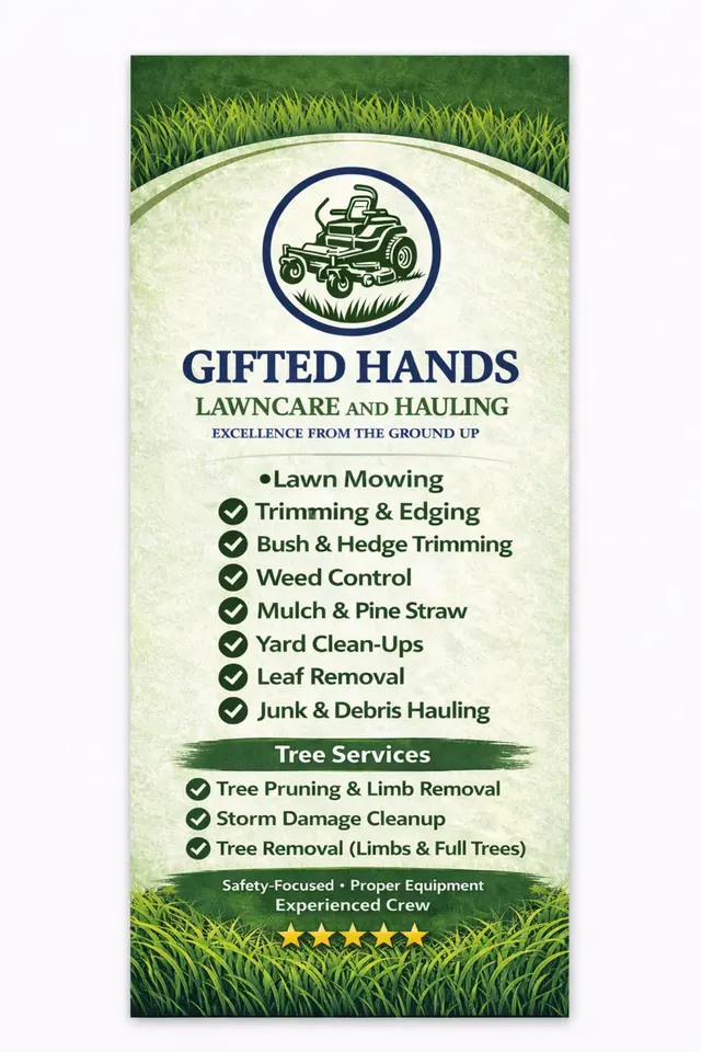 Gifted Hands Lawncare & Hauling — photo from the business 1