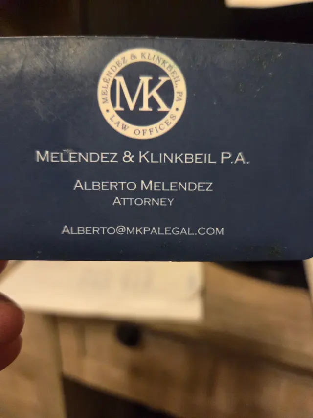 Customer photo of work by Melendez & Klinkbeil, P.A., from pedro arias's review
