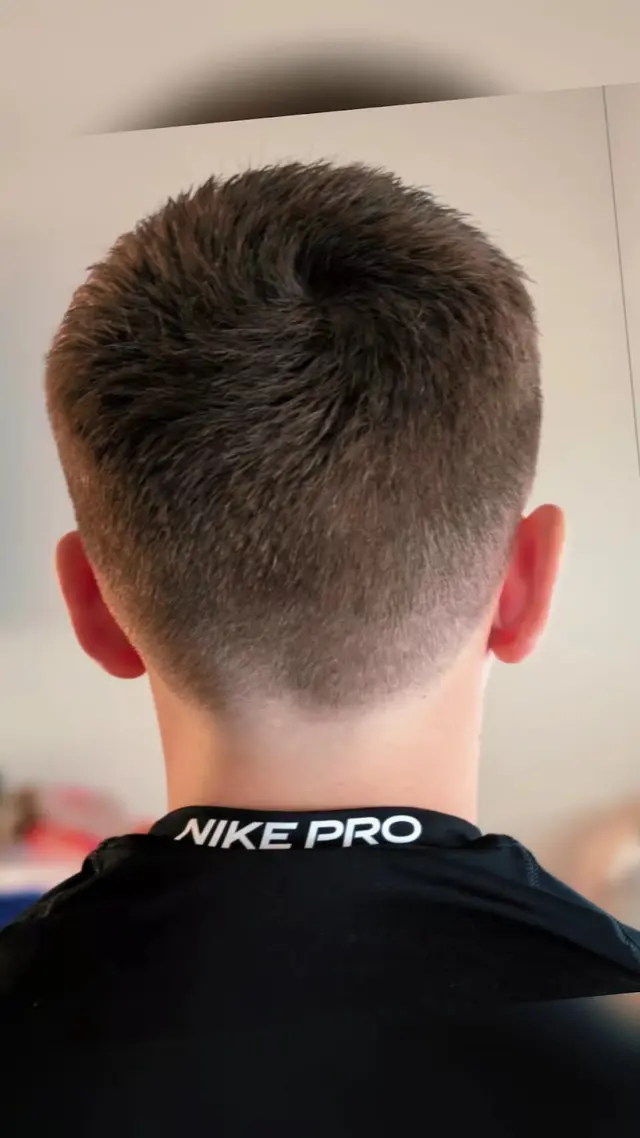 Customer photo of work by Fade48 barbershop, from Amy Webb's review