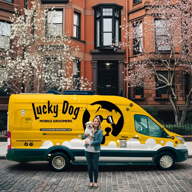 Lucky Dog Mobile Groomers – Wichita, KS — photo from the business 1