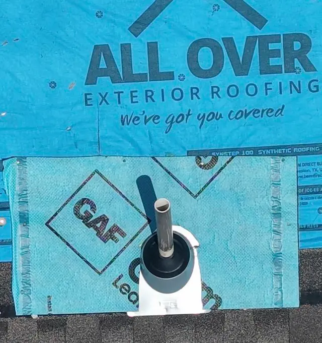 Customer photo of work by All Over Exterior Roofing, from amy yuan's review