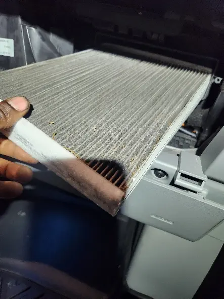Customer photo of work by Cara Mobile Oil Change & Auto Repair, from Harresh Singh's review
