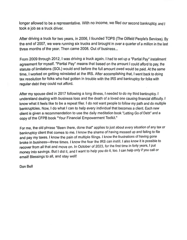 Don Bell Law — customer photo 7