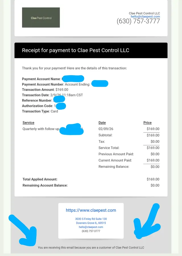 Clae Pest Control — customer photo 11