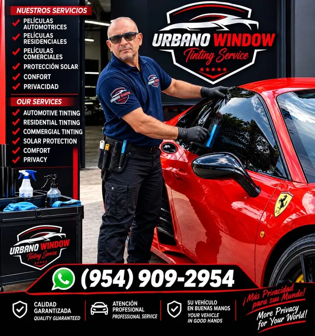 Urbano Window Tinting Service — photo from the business 5