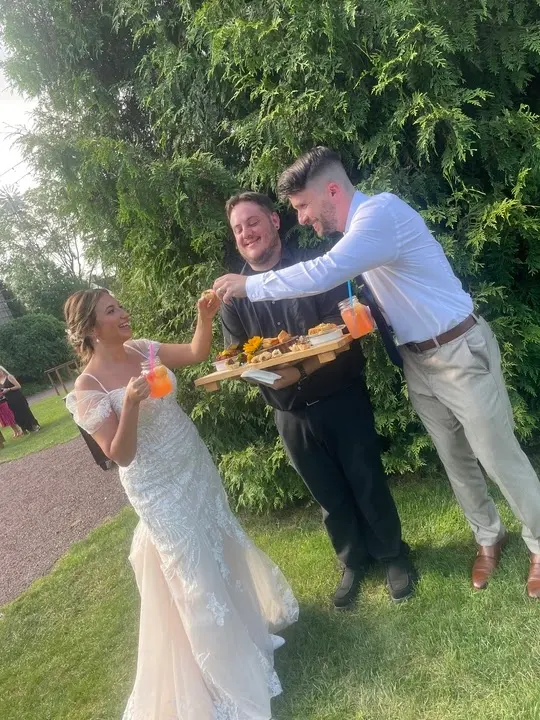 Customer photo of work by Catering By John Lowe, from Josephine Fischetti's review