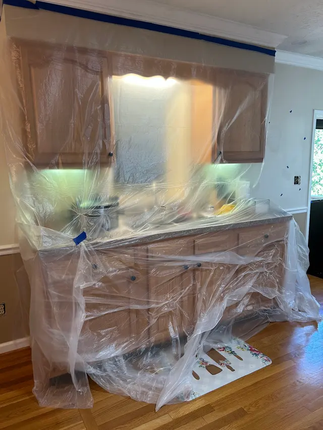 Customer photo of work by Abell Painting, from Mechelle Hamblin's review