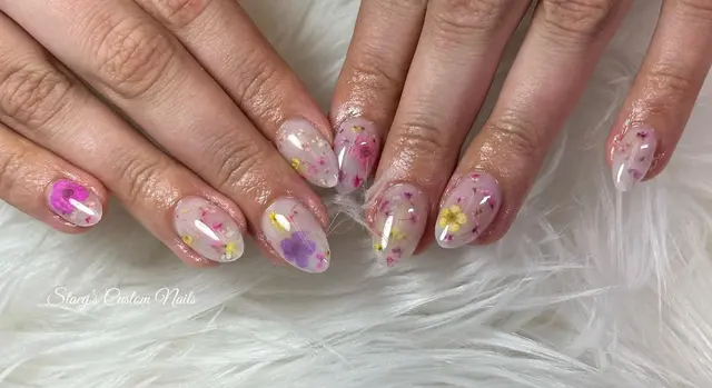 Customer photo of work by Stacy’s Custom Nails, from jordyne kimple's review