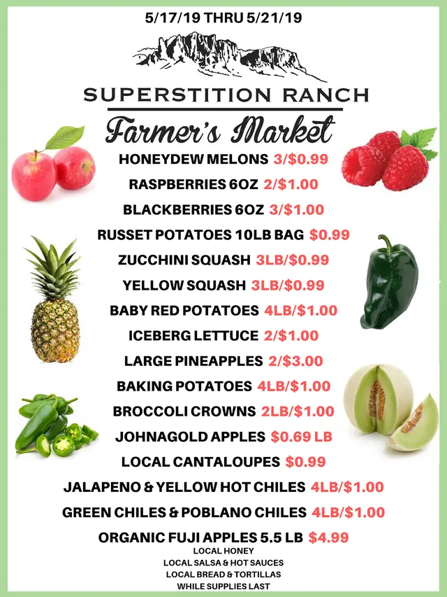 Superstition Ranch Farmers Market — photo from the business 9