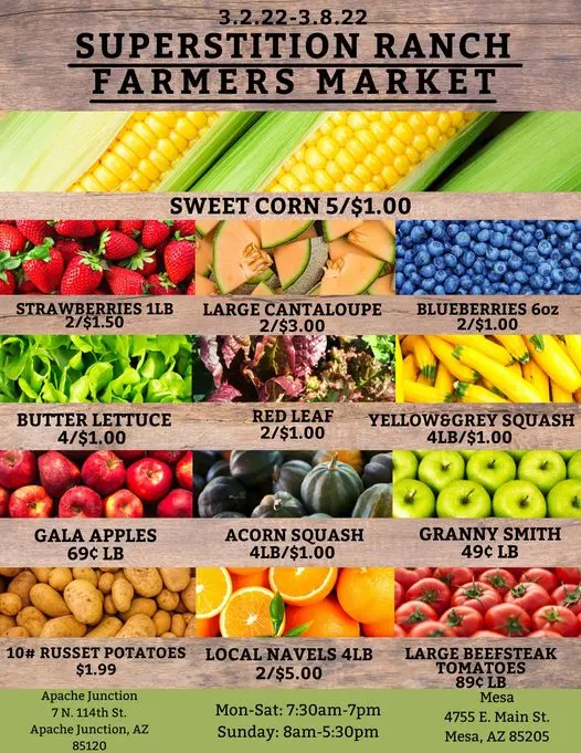 Superstition Ranch Farmers Market — photo from the business 8