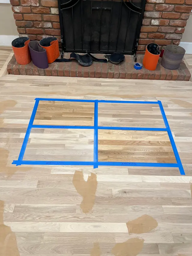 Customer photo of work by Restore Your Floor Hardwood Floors, from Conaill Gunn's review
