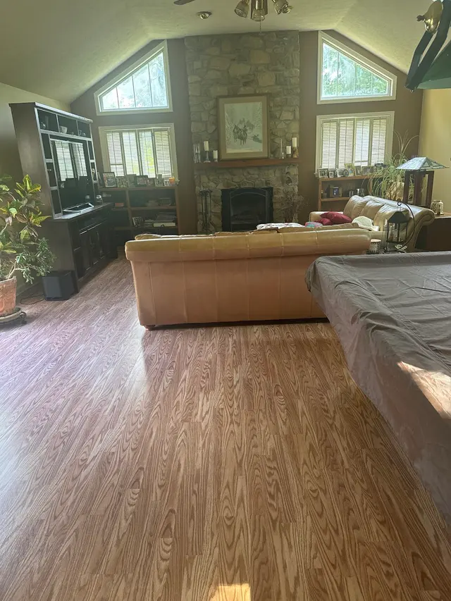 Customer photo of work by Handy Maids, from Diane Sager's review