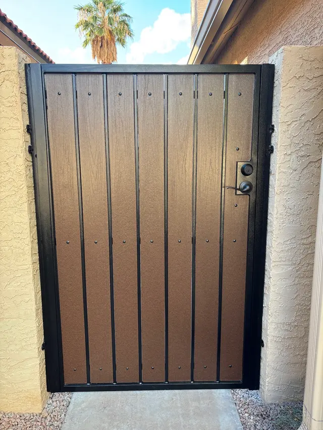 Customer photo of work by Sunset Gates, from Zachary Reed's review