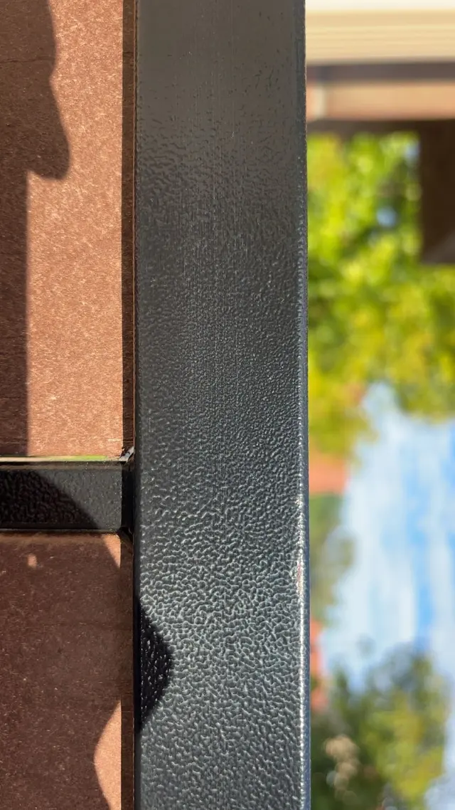 Customer photo of work by Sunset Gates, from Zachary Reed's review