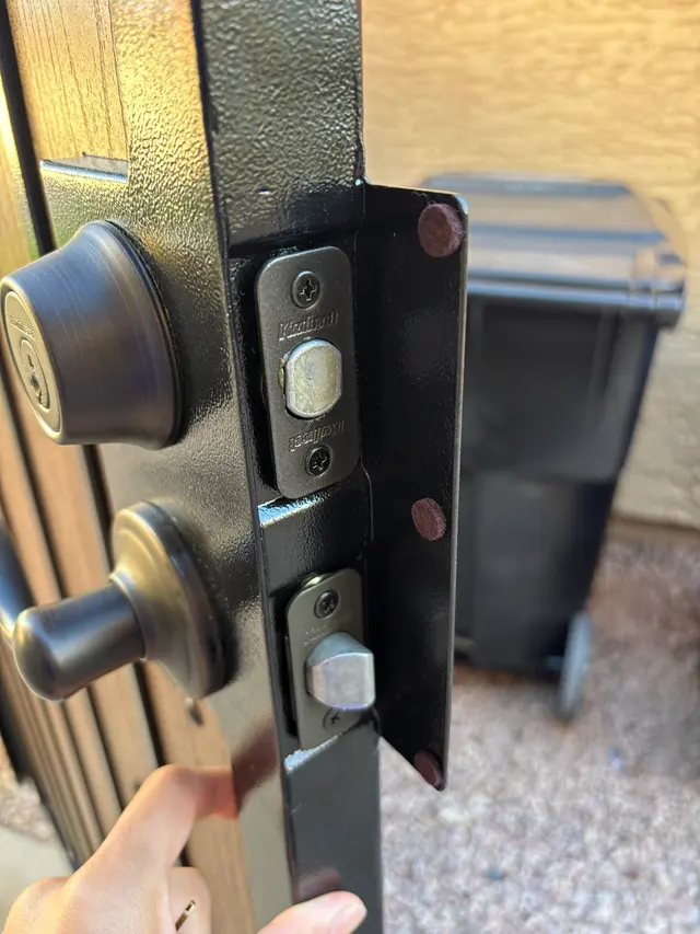 Customer photo of work by Sunset Gates, from Zachary Reed's review