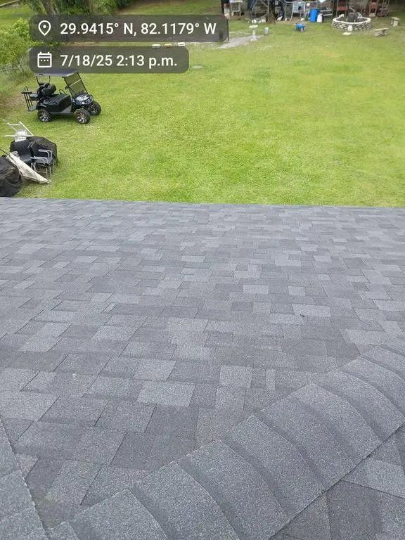 Customer photo of work by KayCo Roofing, from Elder Erick Baker's review