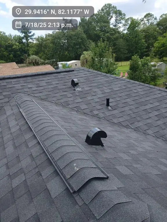 Customer photo of work by KayCo Roofing, from Elder Erick Baker's review