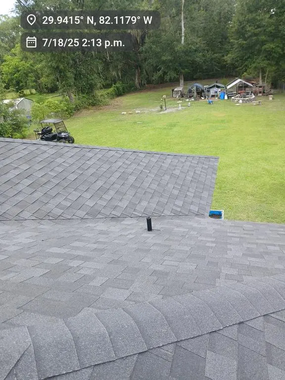 Customer photo of work by KayCo Roofing, from Elder Erick Baker's review