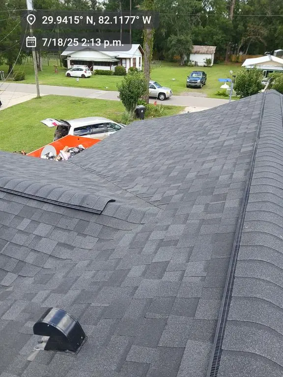 Customer photo of work by KayCo Roofing, from Elder Erick Baker's review