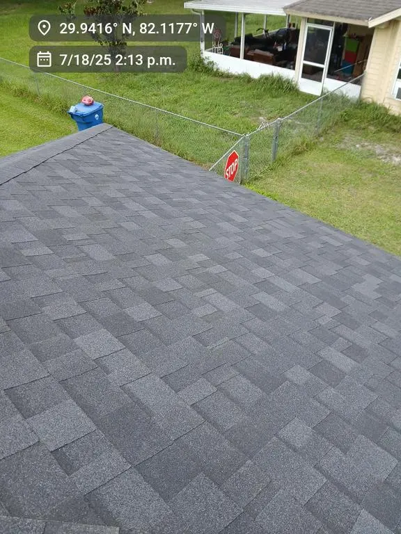 Customer photo of work by KayCo Roofing, from Elder Erick Baker's review