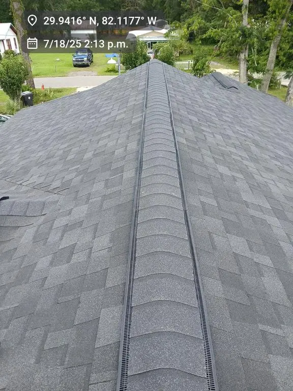 Customer photo of work by KayCo Roofing, from Elder Erick Baker's review