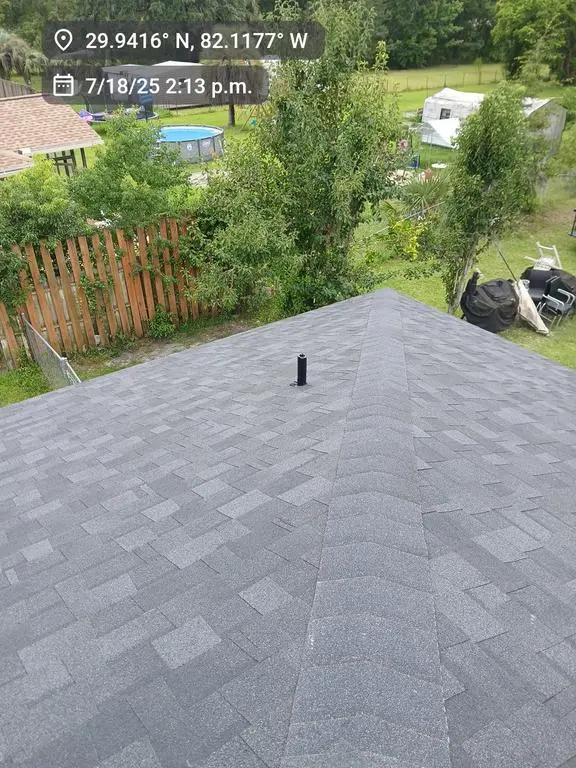 Customer photo of work by KayCo Roofing, from Elder Erick Baker's review