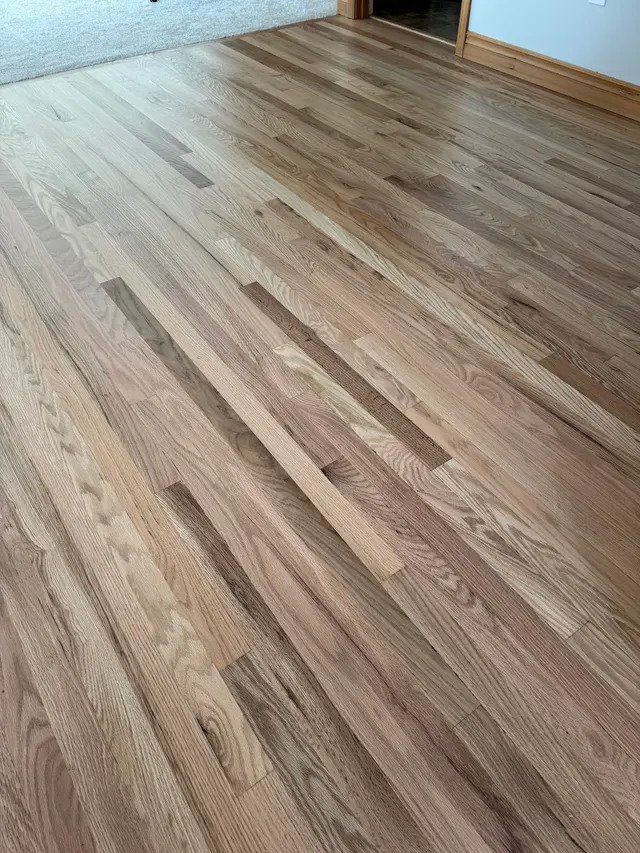 Customer photo of work by European Hardwood Flooring, from Nina Chen's review