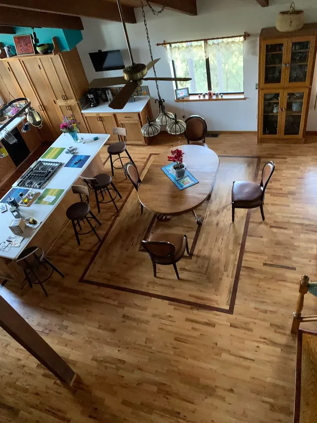 Customer photo of work by Diaz Hardwood Floors, from Deborah Carter's review