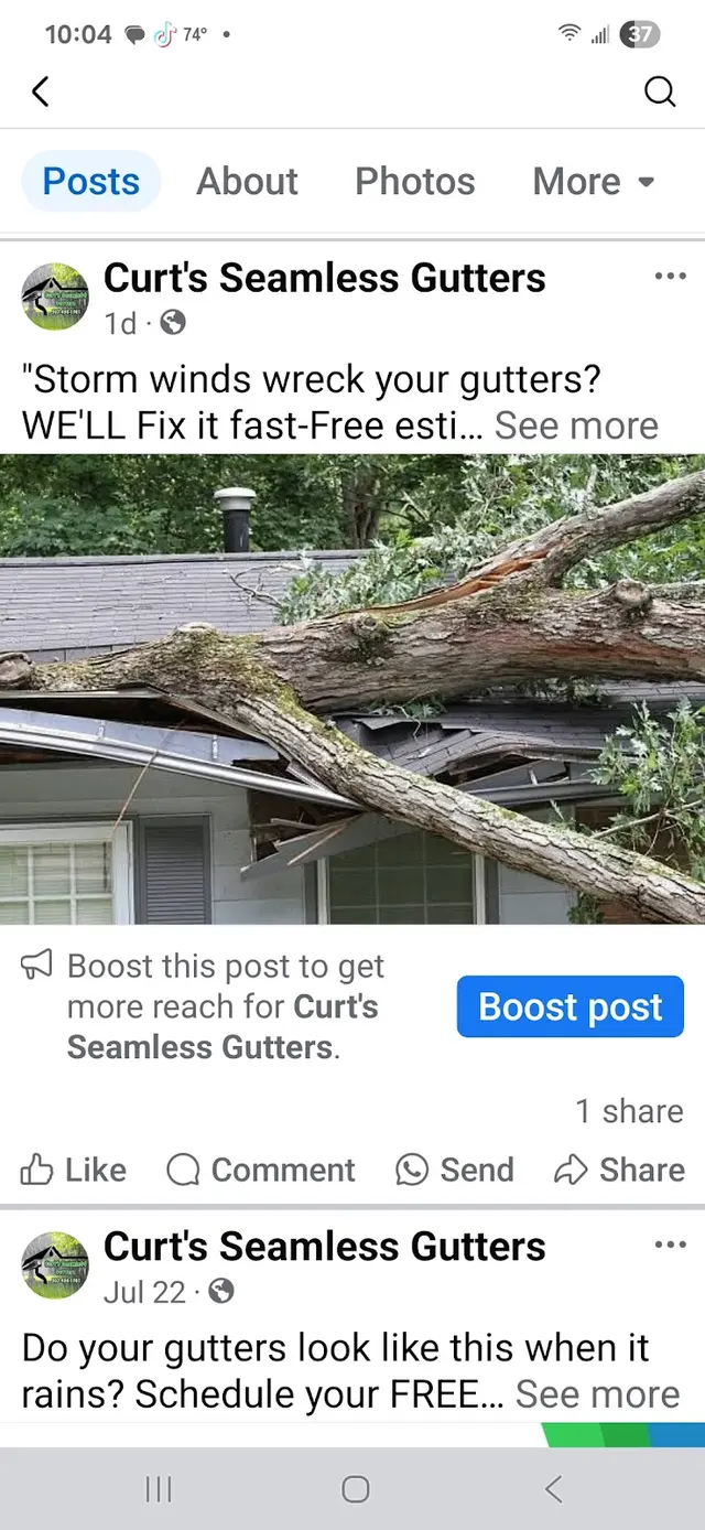 Curt's Seamless Gutters — photo from the business 8