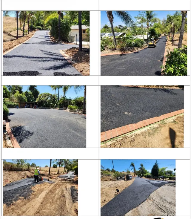 Customer photo of work by Eagle Paving Company, from Kris Shaffer's review