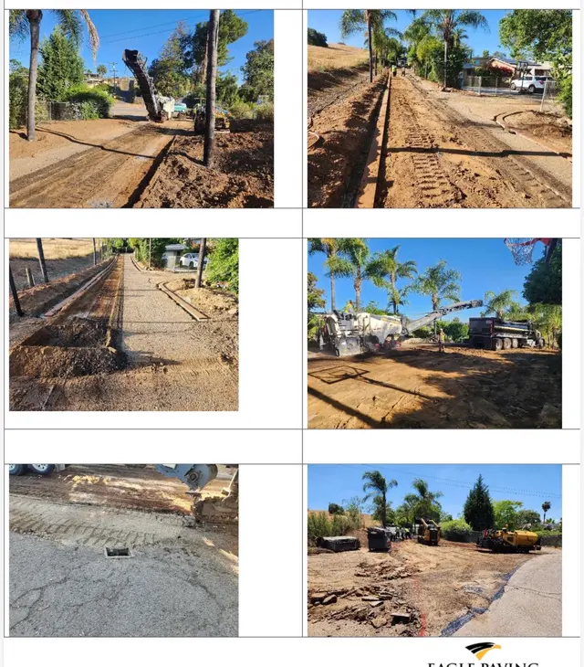 Customer photo of work by Eagle Paving Company, from Kris Shaffer's review