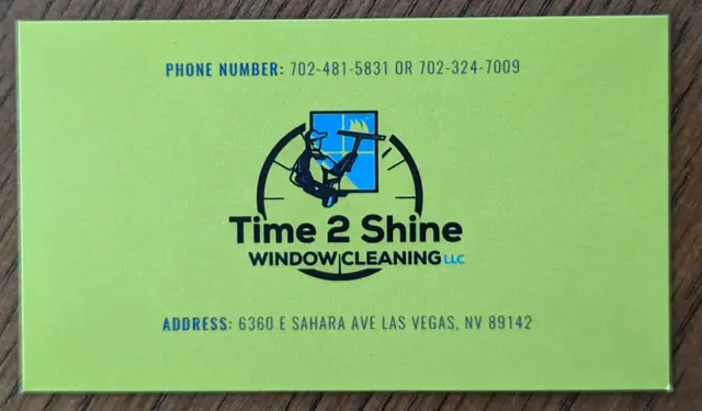 Time 2 Shine Window Cleaning — customer photo 7