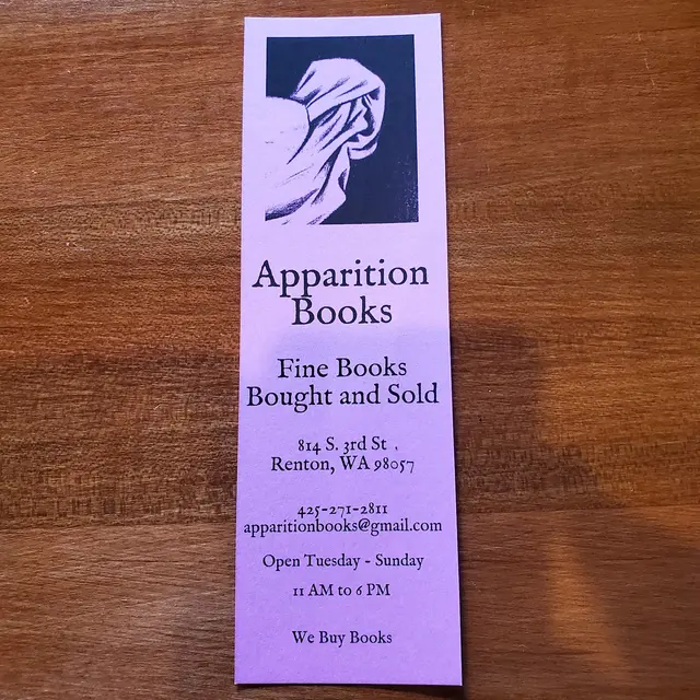 Apparition Books — customer photo 11