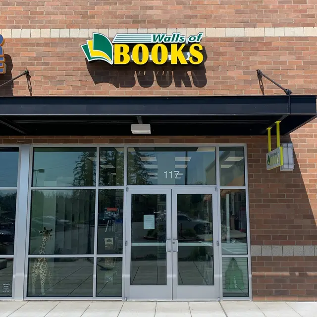 Walls of Books — photo from the business 2