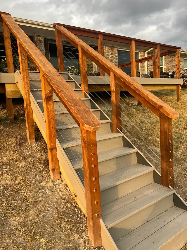 Customer photo of work by Legacy Crafters Custom Decks & Outdoor Spaces, from Vicki Perez's review