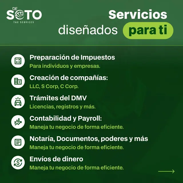 De Soto Tax Services LLC — photo from the business 10