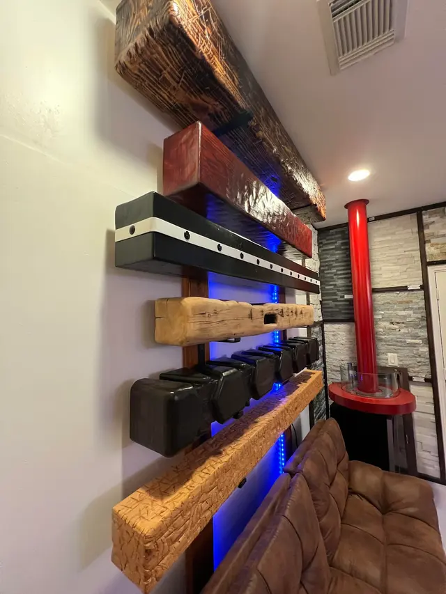Empire Flame fireplace and mantel — photo from the business 5