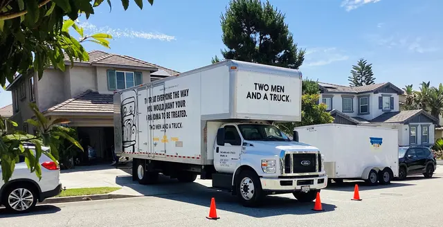Two Men and a Truck Moving — photo from the business 12