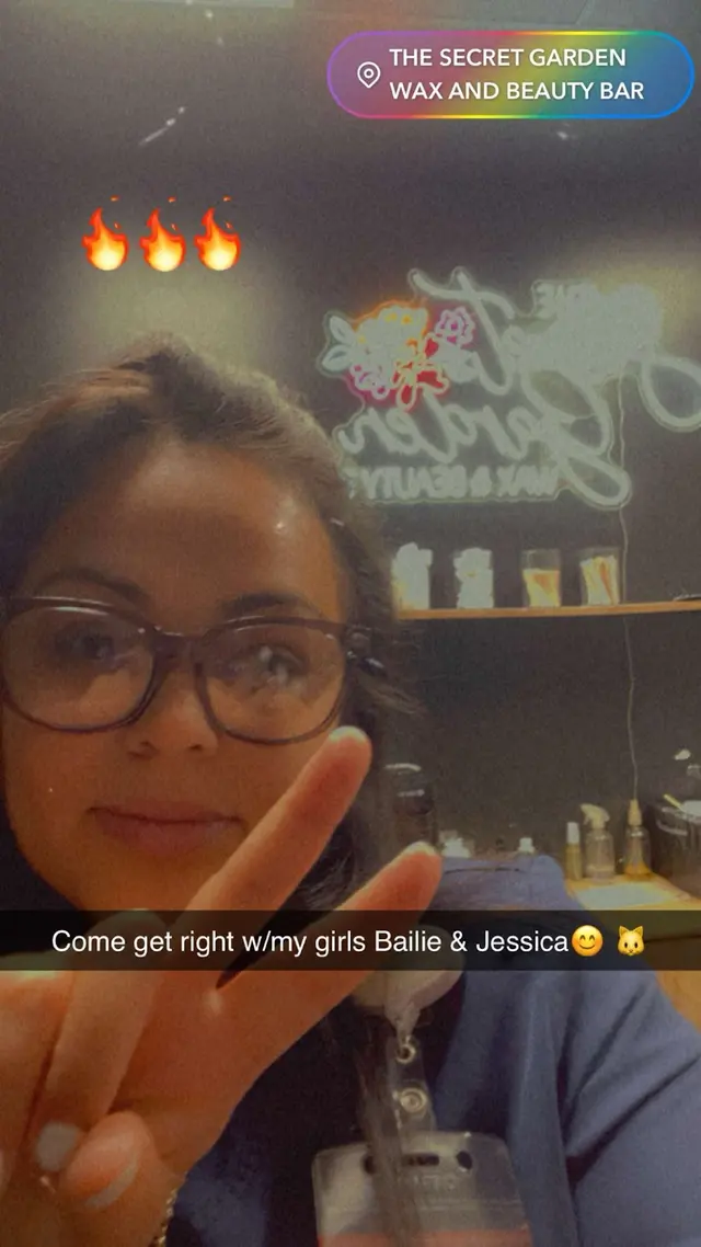 Customer photo of work by The Secret Garden Wax & Beauty Bar, from polkcountyg's review