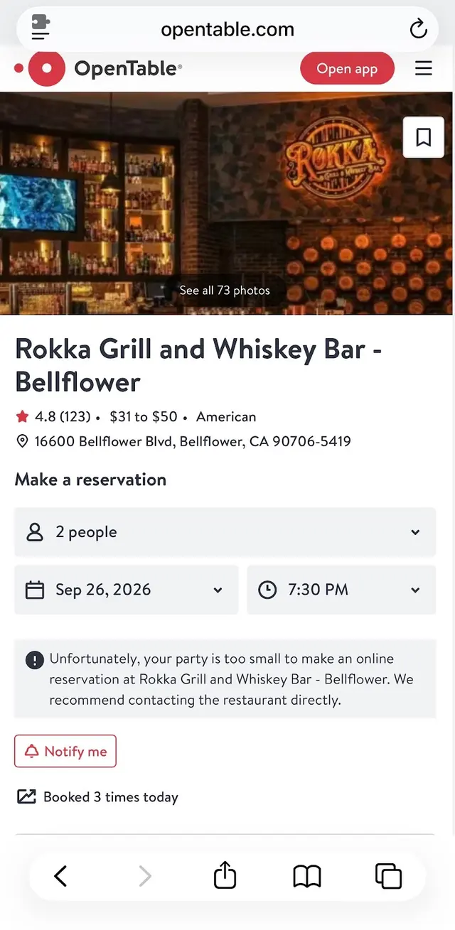 Rokka Grill & Whiskey Bar — customer photo 3