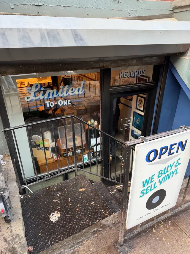 Customer photo of work by Limited to One Record Shop, from Antonio Siringo's review
