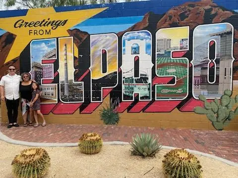 Customer photo of work by Greetings from El Paso, from Grace Trujillo's review