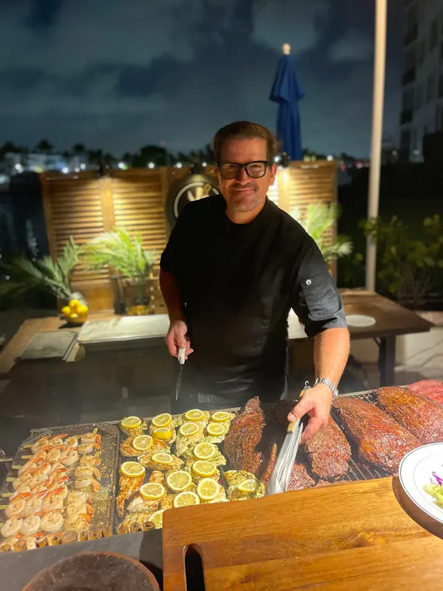 Customer photo of work by YC Steakhouse Catering, from Kathryn Chase's review