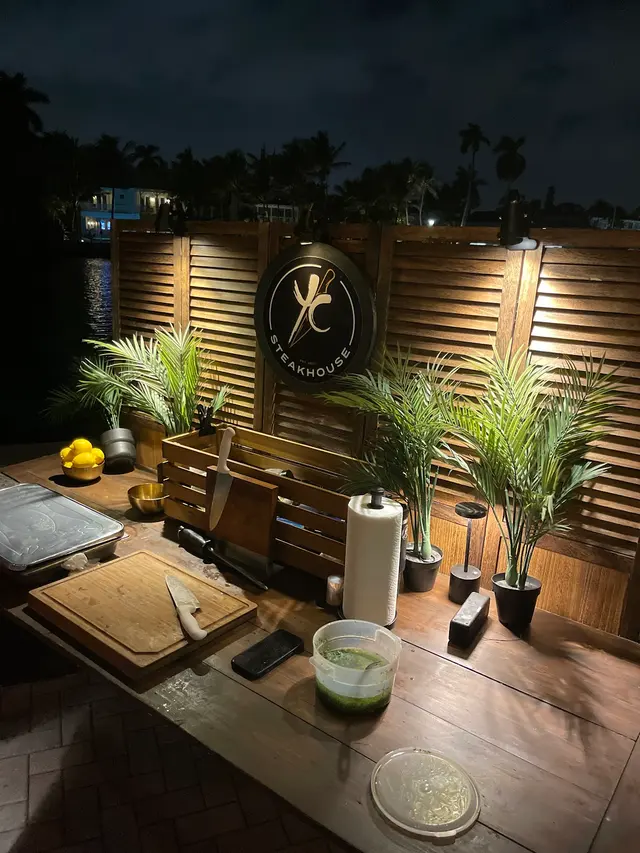 Customer photo of work by YC Steakhouse Catering, from Kathryn Chase's review